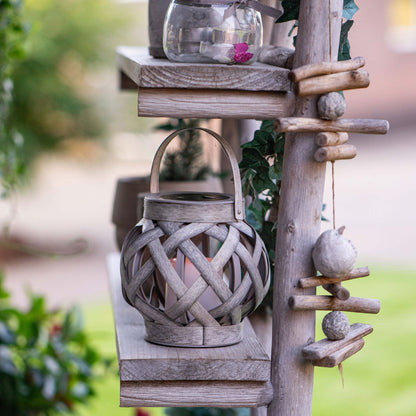 Solar LED Kaars tafellamp met sensor - Automatisch aan/uit - IP44 - 15 cm