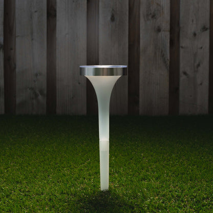 Solar LED Prikspot met sensor - Warm wit + RGB - Auto aan/uit - Tours - 32 cm