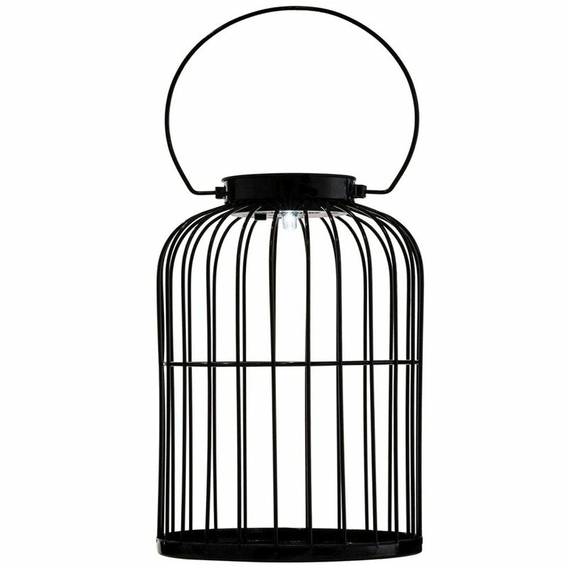 Solar LED Tafellampen op zonne-energie met sensor - Automatisch aan/uit - Zwart