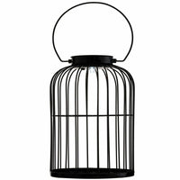 Comnox - Paulmann Pauleen Sunshine Melody - Draadloze Solar Lantaarn - Zwart Metaal