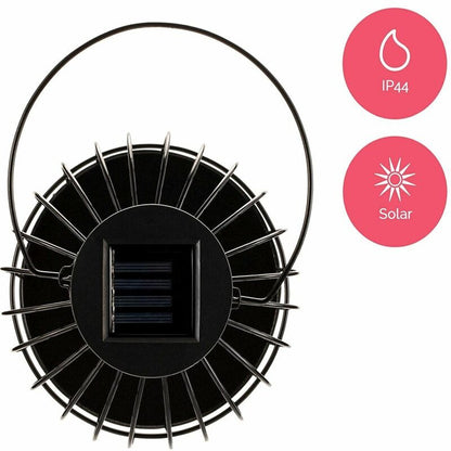 Solar LED Tafellampen op zonne-energie met sensor - Automatisch aan/uit - Zwart