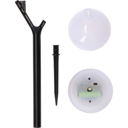 Solar LED Tuinlamp met sensor - Nice - Draadloos - Warm wit - Auto aan/uit - 40 cm