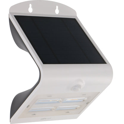 LED's Light Solar LED Wandlamp met Bewegingssensor 400 - 3 lichtstanden - Automatisch aan/uit - Wit