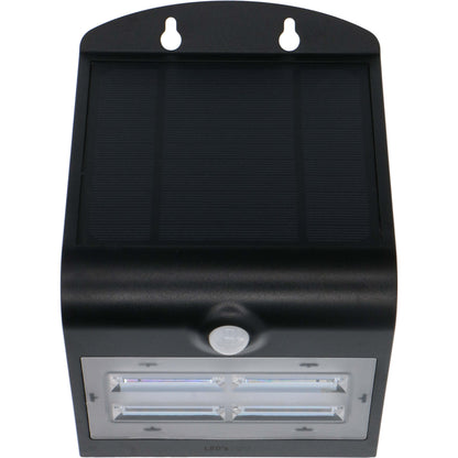 LED's Light Solar LED Buitenlamp met Bewegingssensor 400 - 3 lichtstanden - Automatisch aan/uit - Zwart