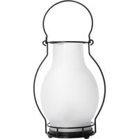 Comnox - Solar lantaarn met sensor - Klassieke olielamp stijl - Wit