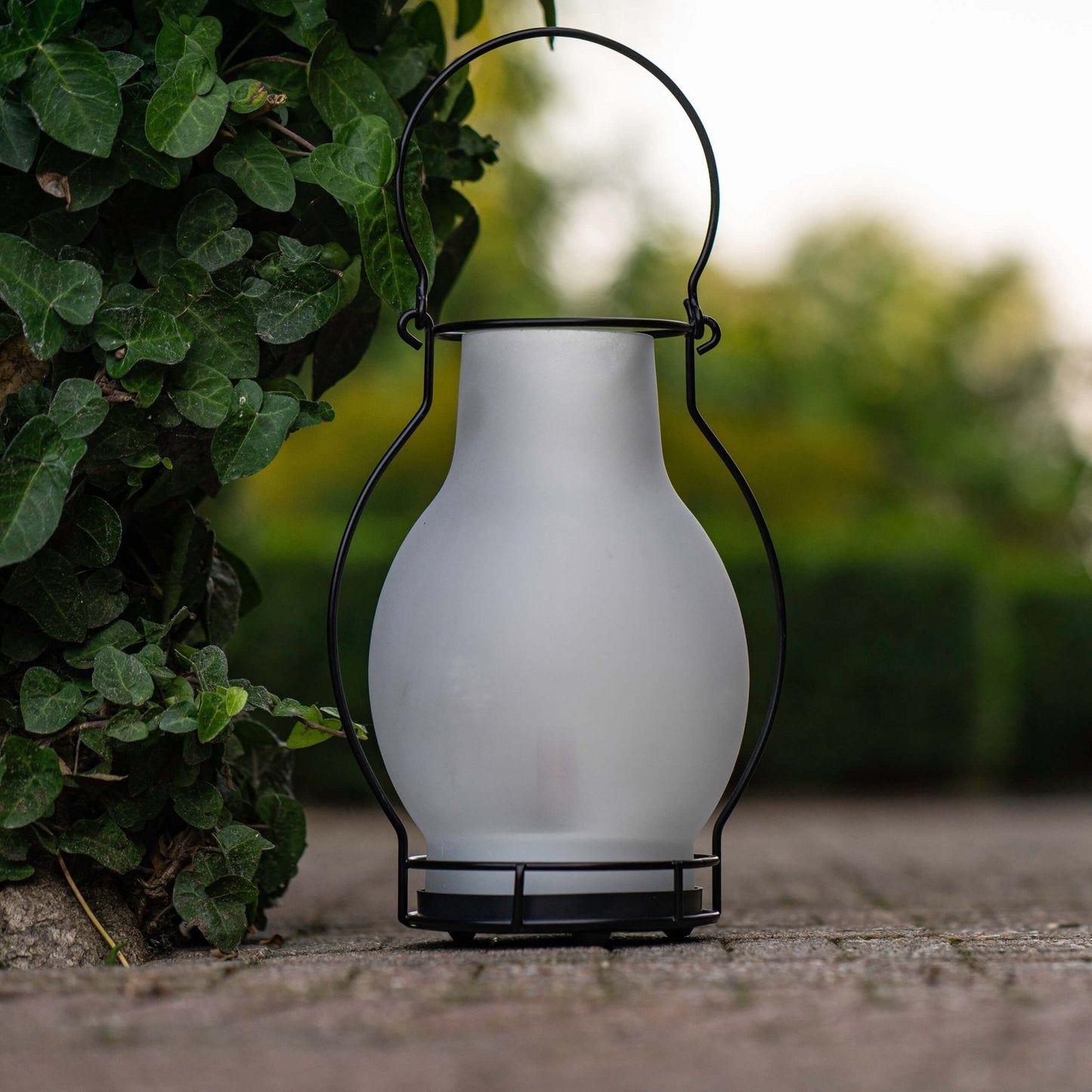 Solar Olielamp op zonne-energie met sensor - Automatisch aan/uit - Draadloos - 28 cm