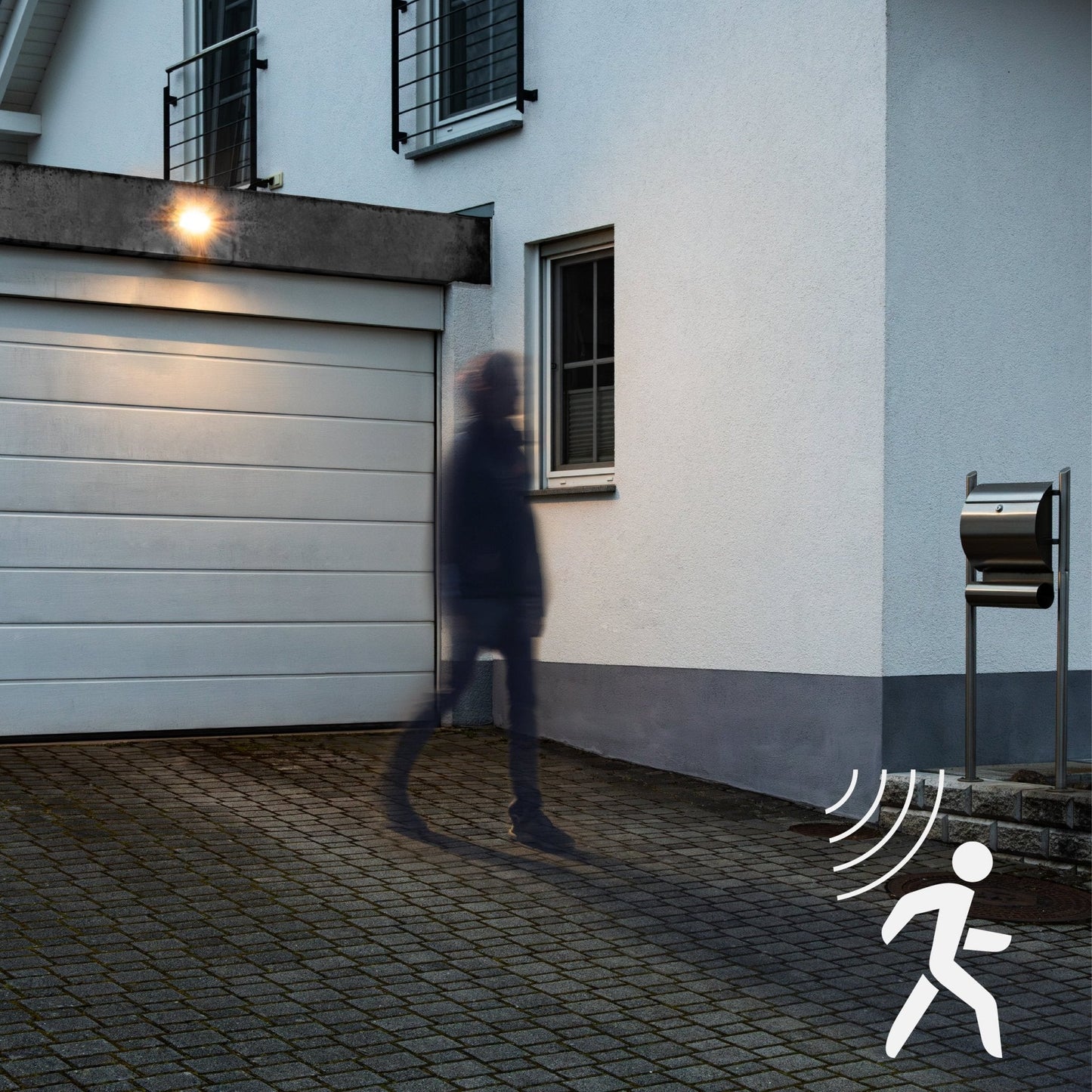 SolarEssence LED Buitenlamp met Bewegingssensor - Wandbevestiging - 1000 Lumen - IP54 Waterdicht