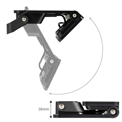 Slim Solar LED Buitenlamp 1600 lm met sensor - Bewegingssensor en nachtsensor - Draadloos - Zwart