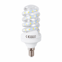 Comnox - E14 LED Spaarlamp - Energiezuinig warmwit licht - 9W spiraalvorm
