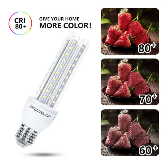 Comnox - LED Spaarlamp E27 daglichtwit 6500K - Helder licht voor elke ruimte - Energiezuinig - 12W - 1180 Lumen - 230V