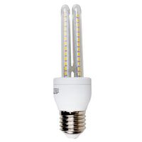 Comnox - E27 LED Spaarlamp - Energiezuinig alternatief - 8W Warmwit 3000K