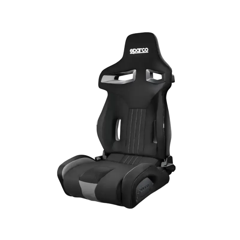 Sparco R333 Race Seat - Optimale ondersteuning voor motorsport - Zwart leer