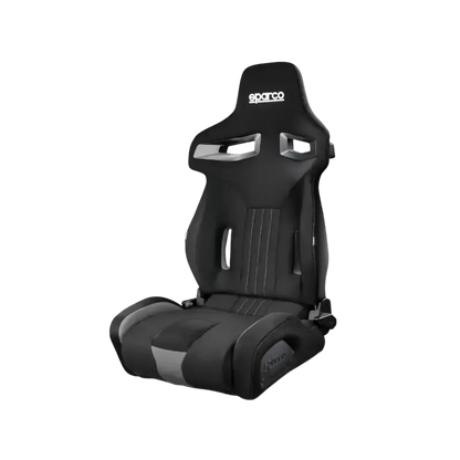 Sparco R333 Race Seat - Optimale ondersteuning voor motorsport - Zwart leer