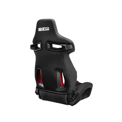 Sparco R333 Race Seat - Optimale ondersteuning voor motorsport - Zwart leer