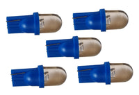 Comnox - T10 LED autolamp - Set van 5 stuks - Blauw