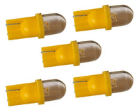 Comnox - T10 LED autolamp 5 stuks - Geel - 12V DC