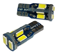 Comnox - T10 Autolamp W5W - Heldere Daglichtwitte Verlichting - 10-SMD CAN-BUS