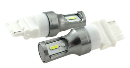 T25 3156 P27W set | autoverlichting LED 2 stuks | 2-SMD daglichtwit 6000K - 839 Lumen | 12V DC - 9.6 Watt