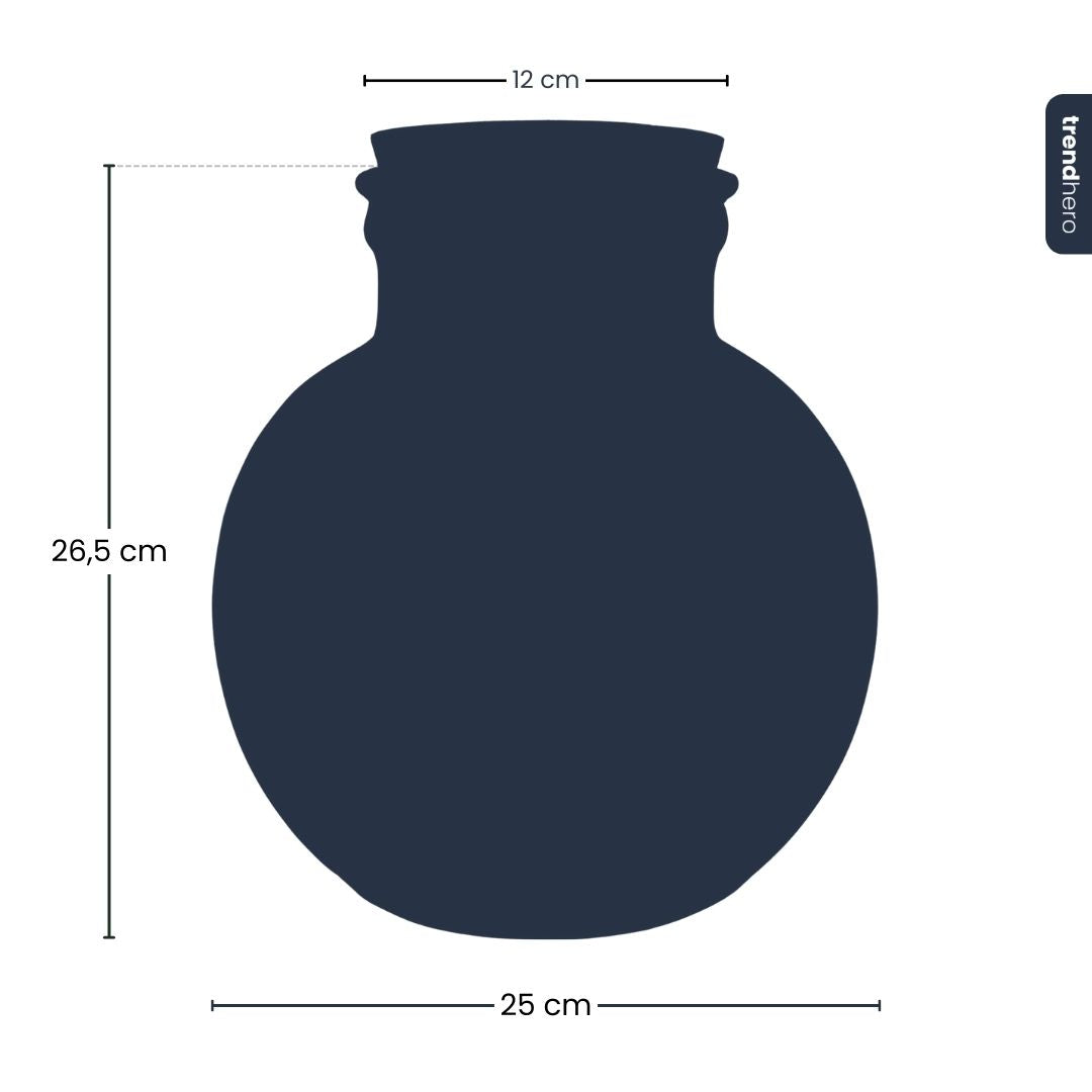 Teddy Bonsai - Terrarium with light - Bottle garden DIY kit - Ø 25 cm ↑ 26,5 cm