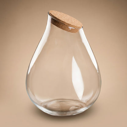 Comnox - Drop XXL Terrarium Fles - Creëer uw eigen mini-ecosysteem - 34 cm