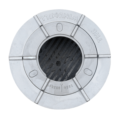 Comnox - Windmill Camp Stove - Comfortabel koken buiten - Verstelbare luchtschuif - Aluminium - 31,5 cm