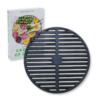 Comnox - The Windmill Gietijzeren Grillrooster + Groente Op De BBQ - Perfecte groentegrill met kookboek