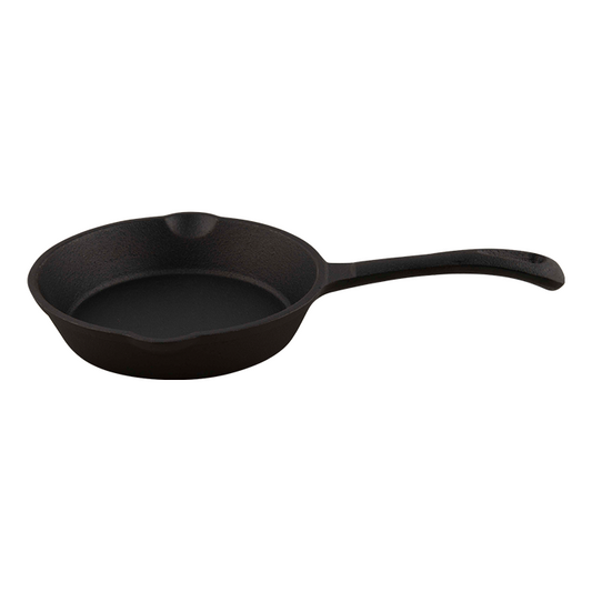 Comnox - Windmill Skillet Mini - Compacte gietijzeren pan voor kleine porties - Perfecte warmteverdeling - Gemaakt van hoogwaardig gietijzer - duurzame kookervaring