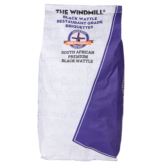 Comnox - Windmill Black Wattle Briketten Pillow Shape - Comfortabel grillen zonder gedoe - Veilig en duurzaam - 6 kg