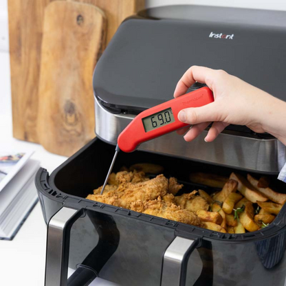 Comnox - Thermapen MK3 Classic Rood - Snelle temperatuurmeting - 3 seconden reactie - 299,9°C bereik - RGB kleur
