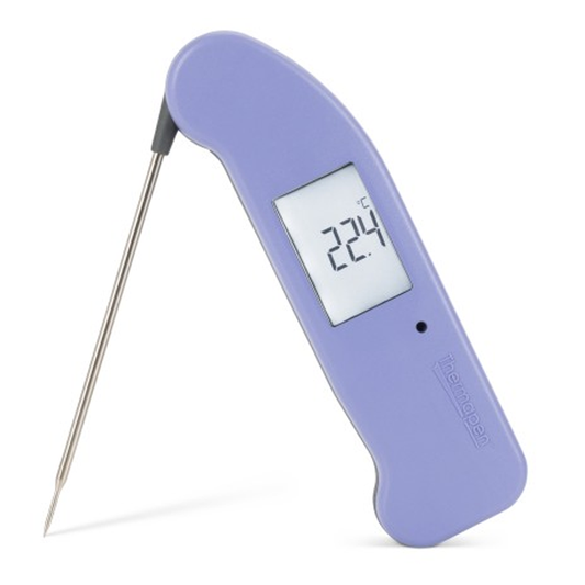 Comnox - Thermapen ONE Lavender Limited Edition - Direct binnen een seconde - Temperatuur meet nauwkeurig - IP67 waterdicht - 5 jaar garantie - koeltransport
