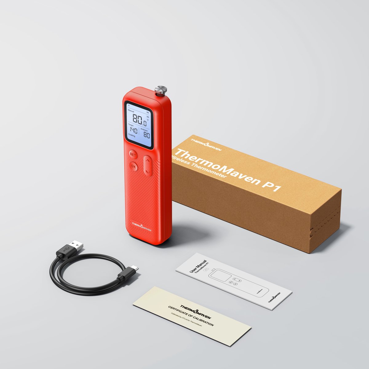 ThermoMaven P1 Premium Vleesthermometer