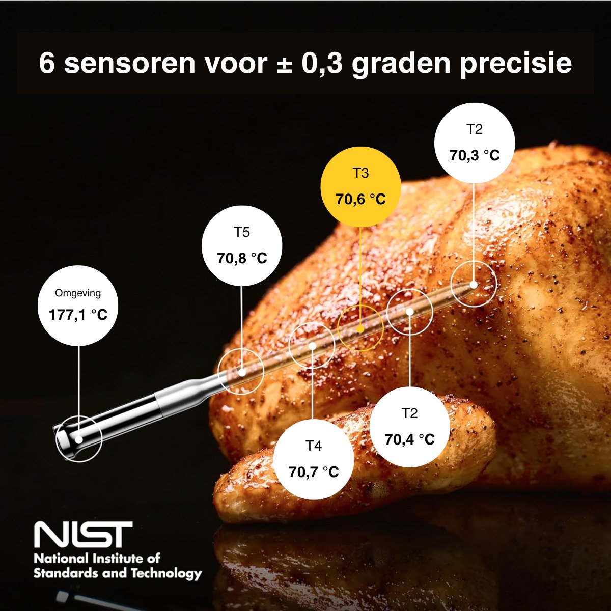 ThermoMaven P1 Premium Vleesthermometer