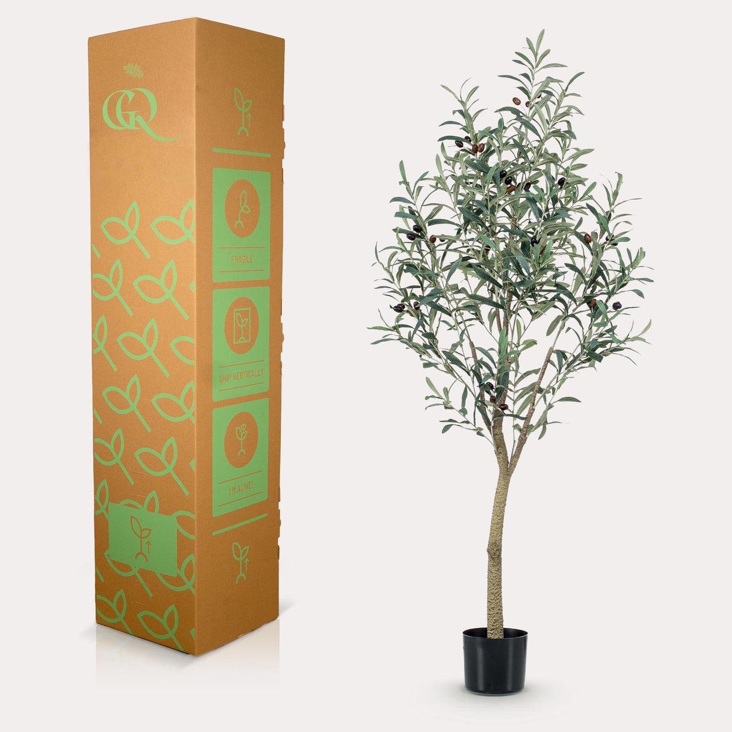 Kunst olijfboom (Olea europaea), 140 cm hoog