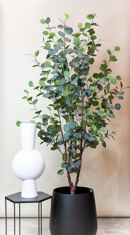 Kunstplant Eucalyptus (blauwe gomboom), 180 cm hoog