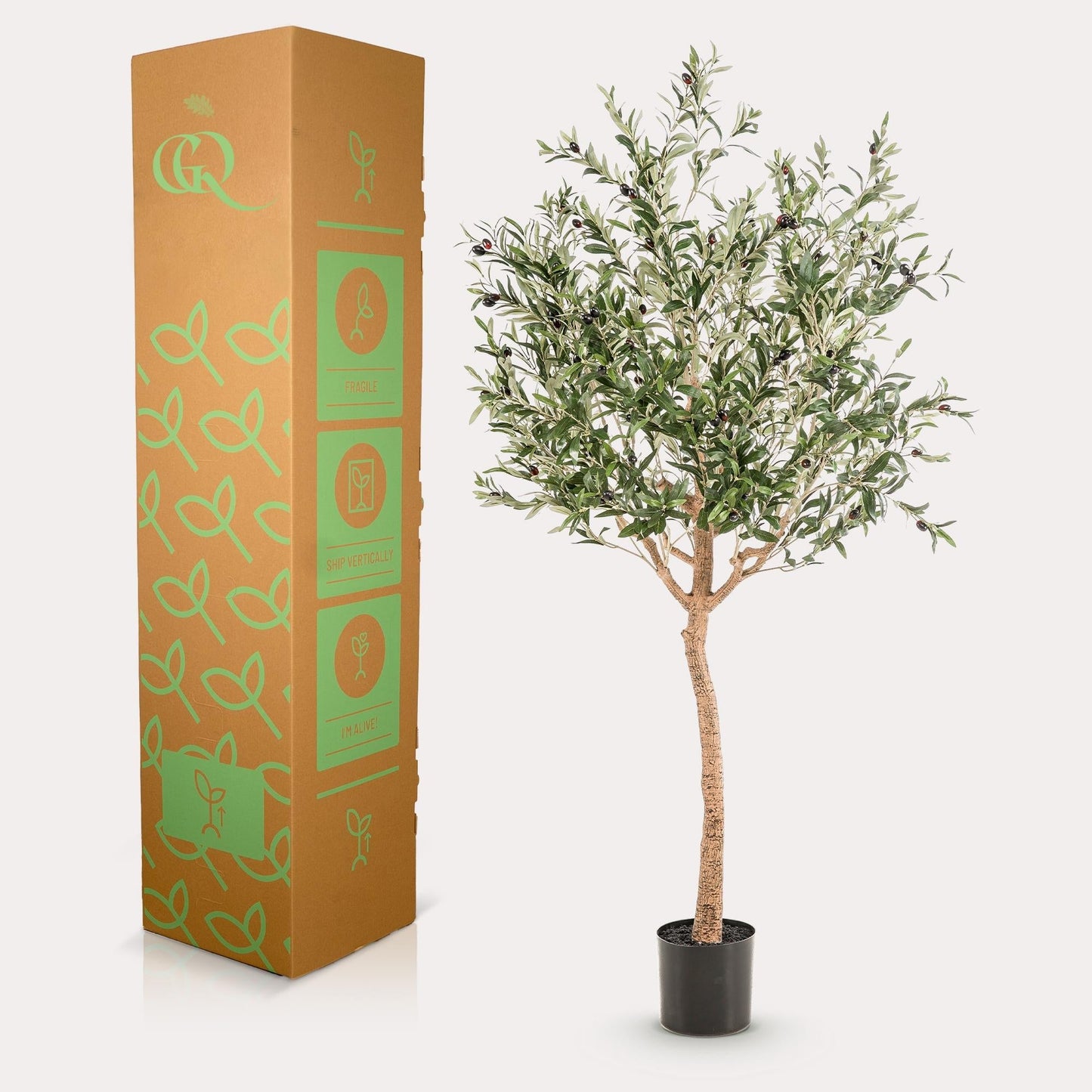 Kunst olijfboom (Olea europaea), 180 cm hoog