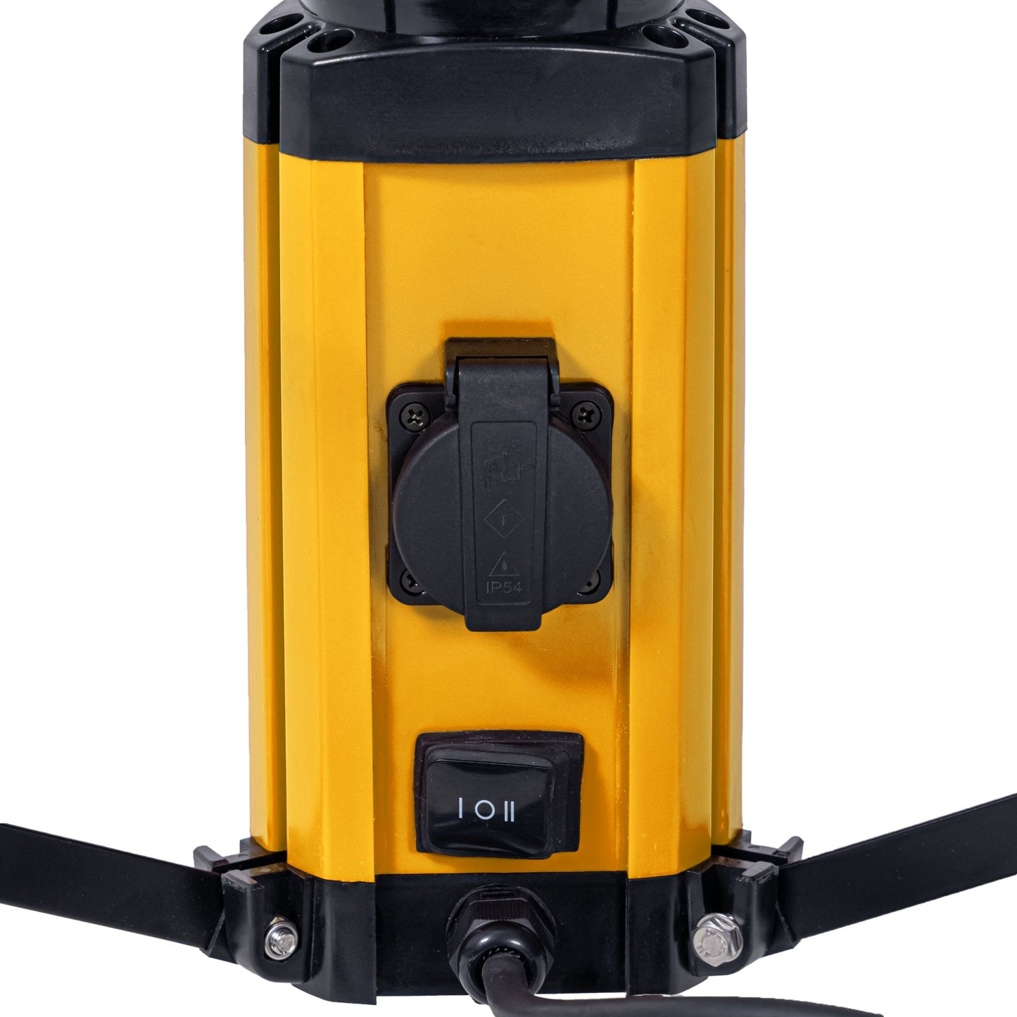 LED's Work Tripod Bouwlamp 12000 - 360 graden rondom licht - Extra stopcontact aansluiting - IP54 waterdicht - 100W