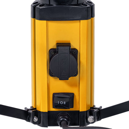 LED's Work Tripod Bouwlamp 12000 - 360 graden rondom licht - Extra stopcontact aansluiting - IP54 waterdicht - 100W