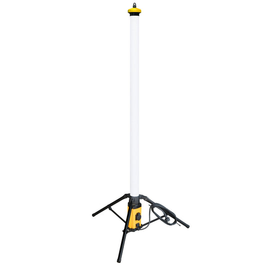 LED's Work Tripod Bouwlamp 12000 - 360 graden rondom licht - Extra stopcontact aansluiting - IP54 waterdicht - 100W