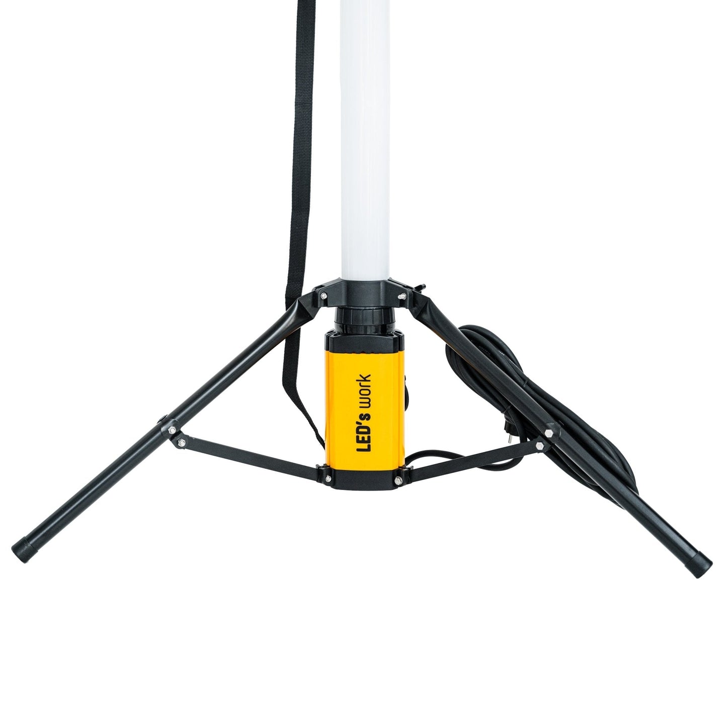 LED's Work Tripod Bouwlamp 12000 - 360 graden rondom licht - Extra stopcontact aansluiting - IP54 waterdicht - 100W