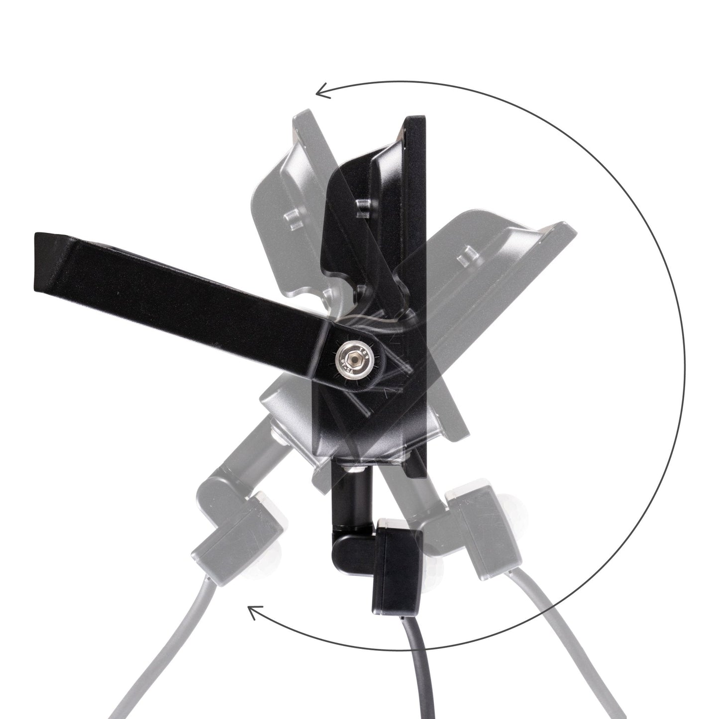 UltraFlood LED Schijnwerper 30W met Bewegingssensor en Daglichtsensor - Kantelbaar - 4800 Lumen - IP65