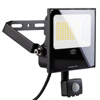 Comnox - UltraFlood LED Schijnwerper - Krachtige buitenverlichting met sensor - 50W 8000 Lumen