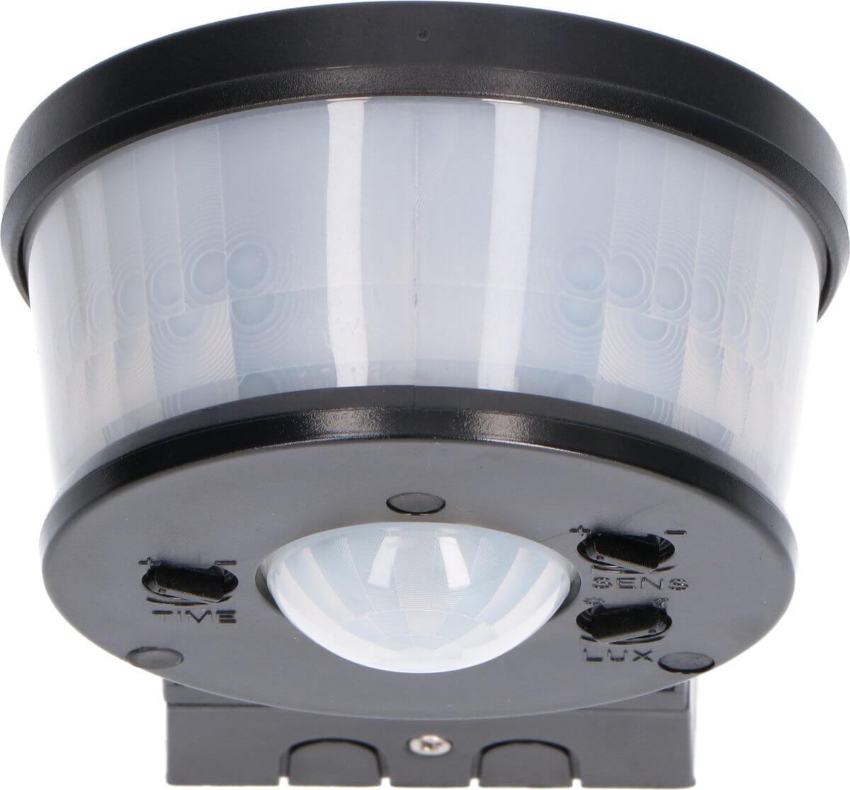 LED's Light Pro Bewegingssensor met Hoekbeugel Universeel - 12 meter bereik - Zwart