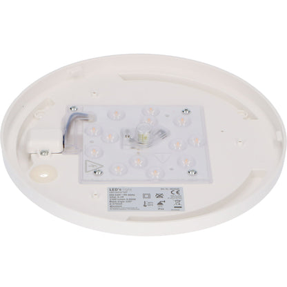 LED's Light Universele Plafondlamp 1160 - Ø 27 cm - Warm wit (3000K) - Spatwaterdicht IP44