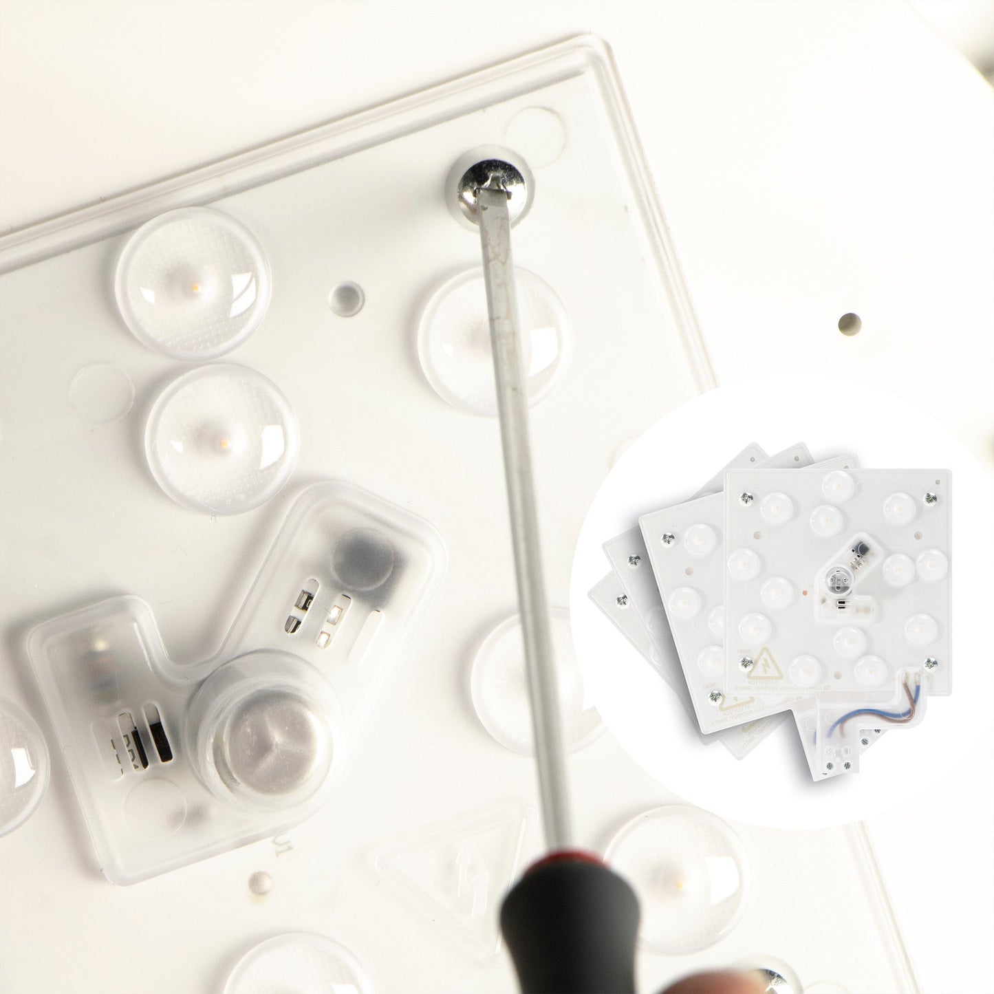 LED's Light Universele Plafondlamp 1160 - Ø 27 cm - Warm wit (3000K) - Spatwaterdicht IP44