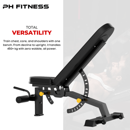 PH Fitness console met Bluetooth en muziekfunctie