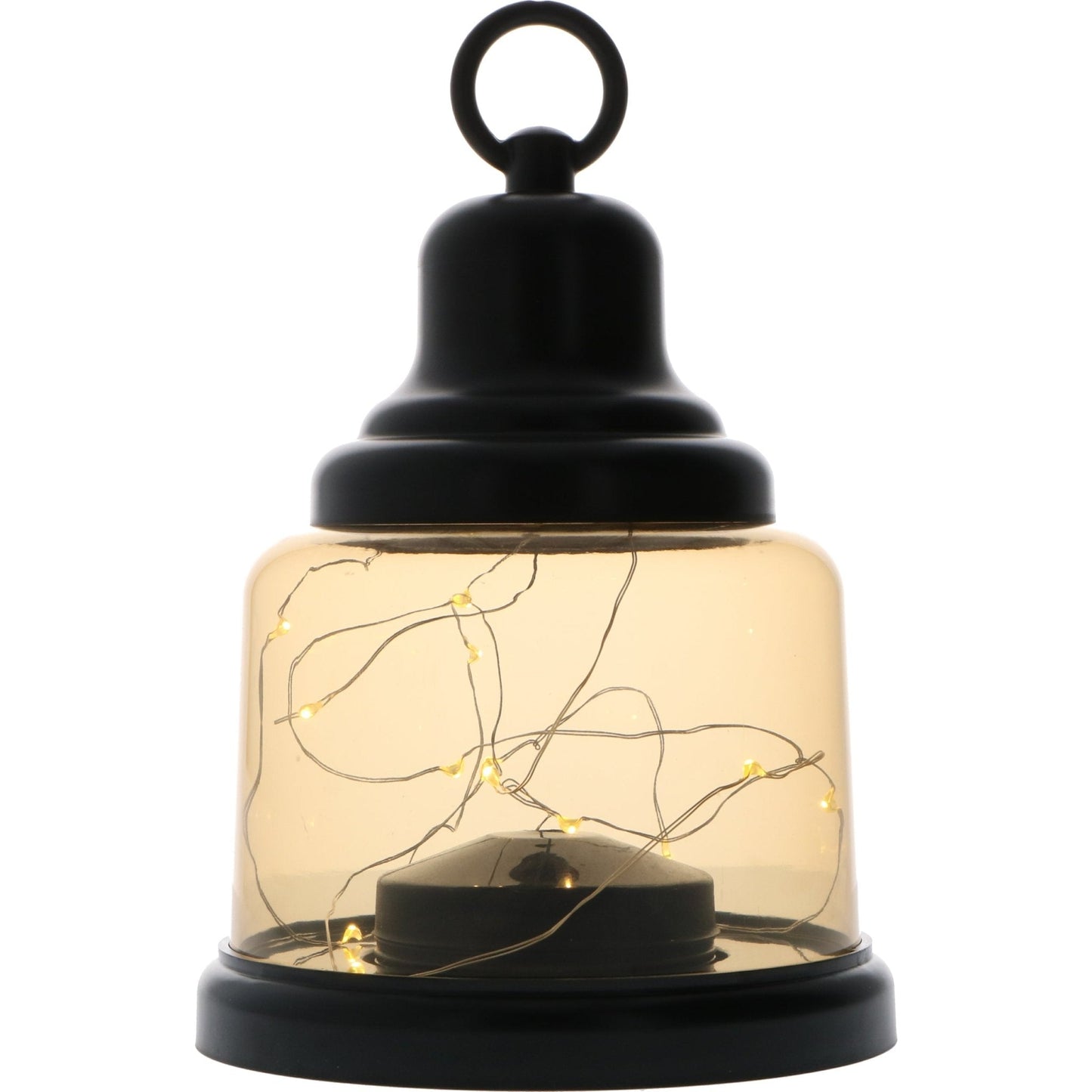 Vintage LED Tafellamp op batterijen - Draadloos model met ophangring - 22 cm