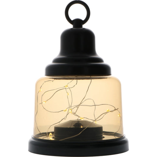 Vintage LED Tafellamp op batterijen - Draadloos model met ophangring - 22 cm