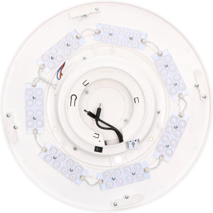 VoiceControl LED Plafondlamp 50 cm met Google Nest & Amazon Echo Dot houder - Bedienbaar met App