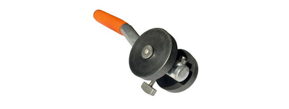 Vosco handbediend schroefkruiser met oranje grip en zwarte rubberen kruisingen, geschikt voor precisie-schroefwerk in de houtbewerking en metaalconstructie.