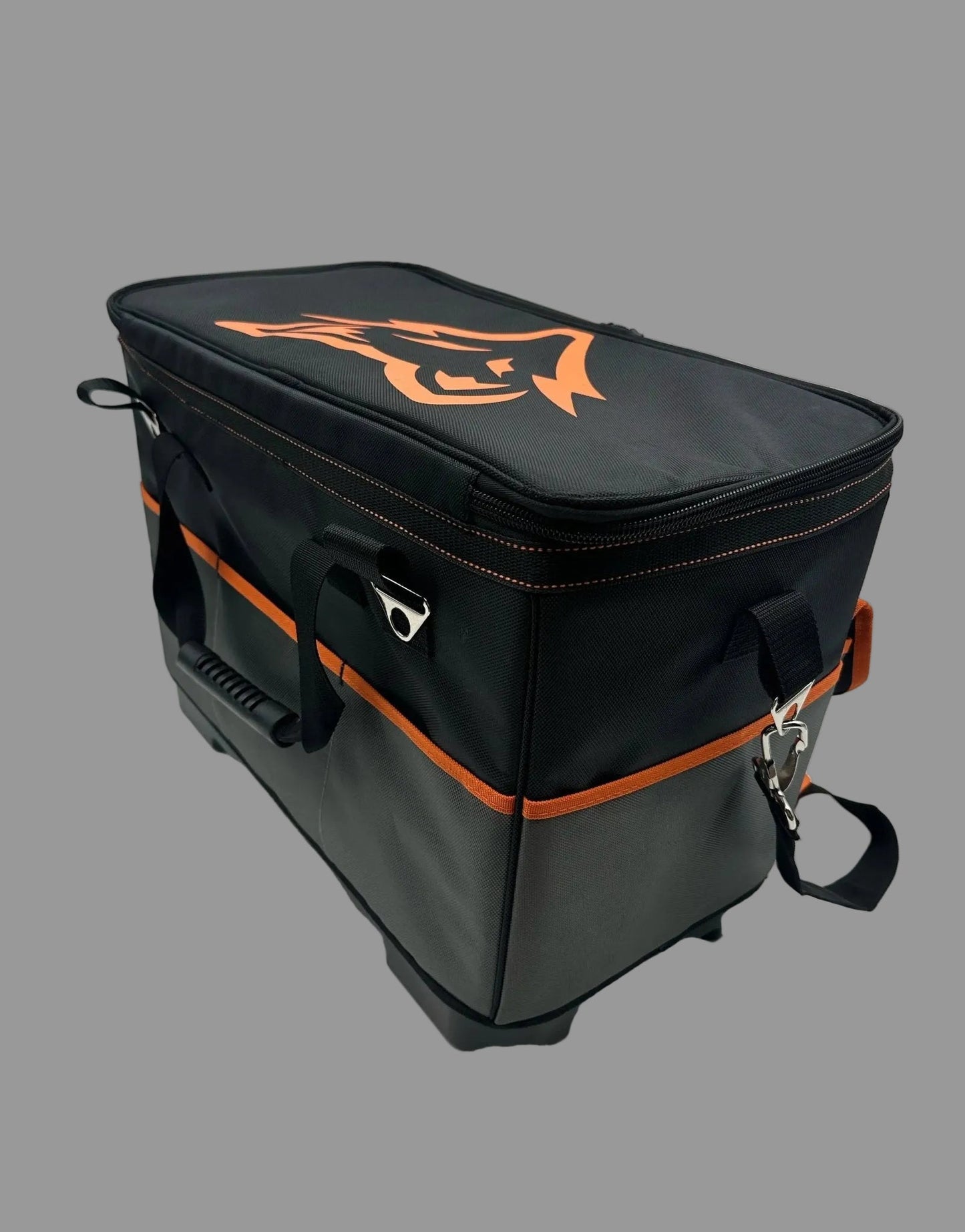 Vosco® Gereedschapstas XL - Robuust & Ruim - Zwart/Oranje